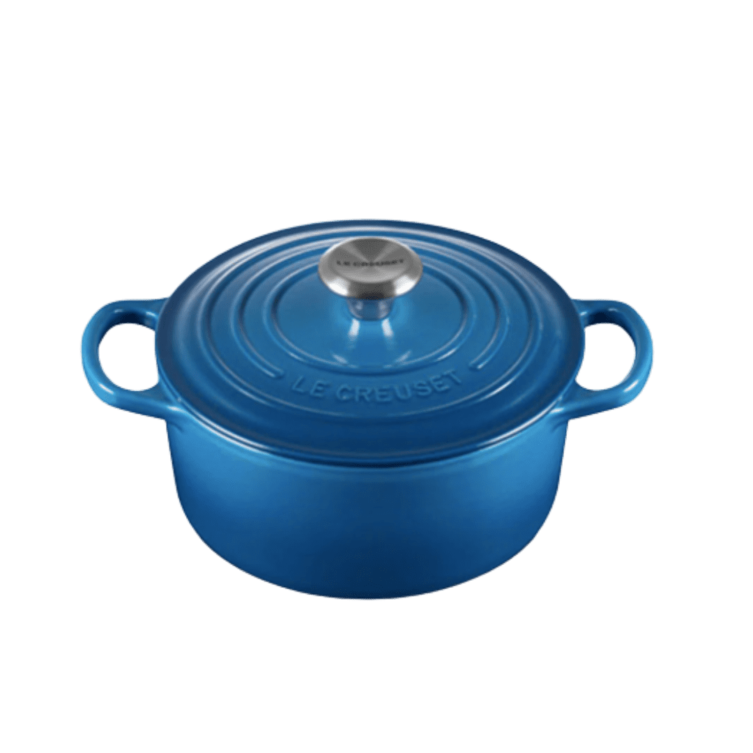 Le Creuset Signature Enameled Cast Iron Round Dutch Oven with Lid