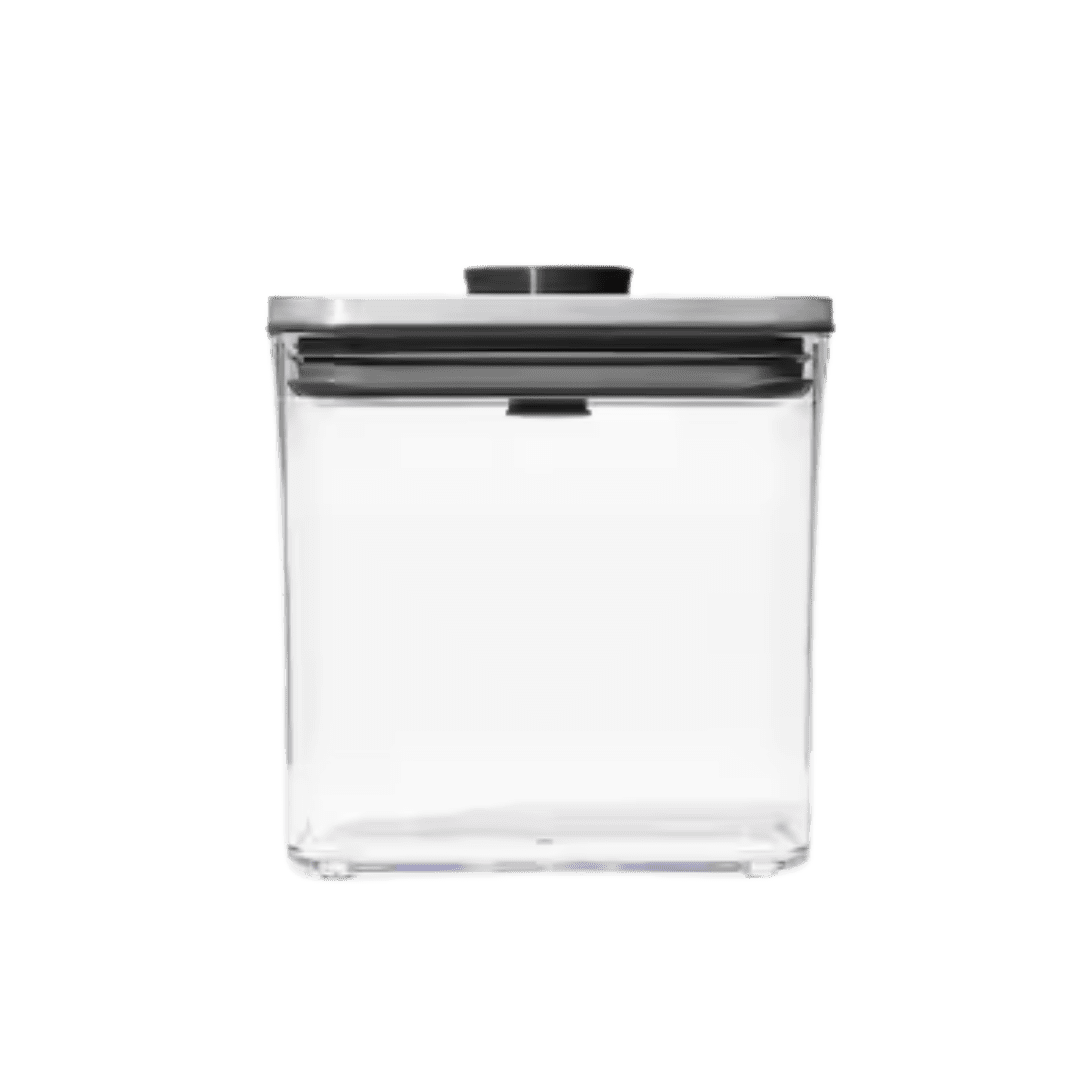 OXO
Good Grips 1.7 qt. Short Rectangle Steel POP Food Storage Container with Airtight Lid
