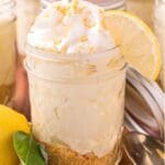 MINI LEMON CHEESECAKE JARS RECIPE