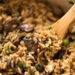 Company Rice Recipe: Classic Baked Rice Casserole with Beef Broth and Mushrooms