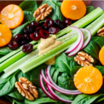Spinach & Clementine Salad Recipe