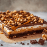 Snickers Candy Recipe: Homemade Frozen Chocolate Peanut Butter Candy Bars