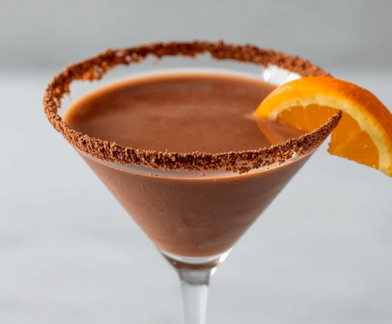 CHOCOLATE ORANGE MARTINI RECIPE