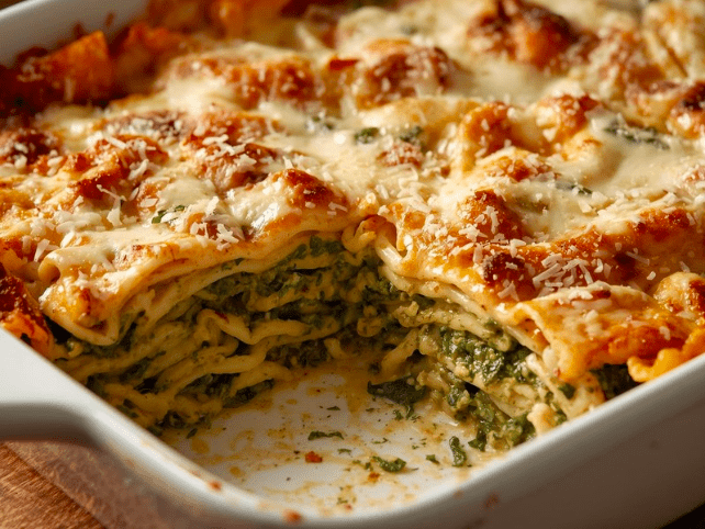 WHITE PESTO LASGNA RECIPE