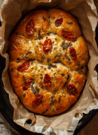 SLOW COOKER FOCACCIA BREAD RECIPE