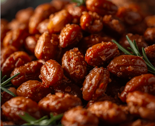 CHIPOTLE AND ROSEMARY ROASTED NUTS RECIPE