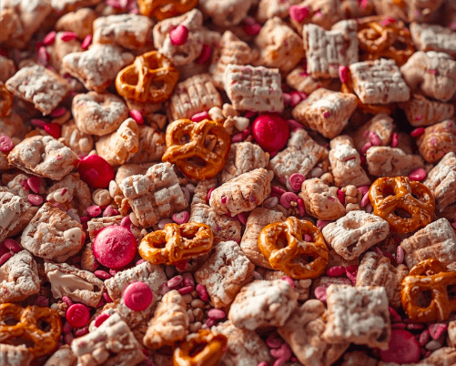 VALENTINE’S DAY MUDDY BUDDIES RECIPE