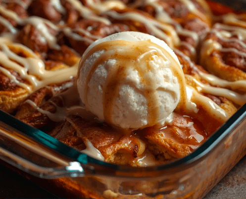 ICE CREAM CINNAMON ROLLS (CARMEN JOHNSTONS) RECIPE