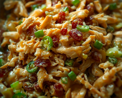 RAISIN JALAPENO CHICKEN SALAD RECIPE