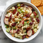 Craisin Chicken Salad: Creamy Cranberry Pecan Chicken Salad with Grapes