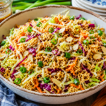 Ramen Noodle Salad Recipe: Crunchy Asian Coleslaw Salad with Ramen Noodles