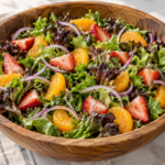 Fresh Orange Strawberry Salad Recipe