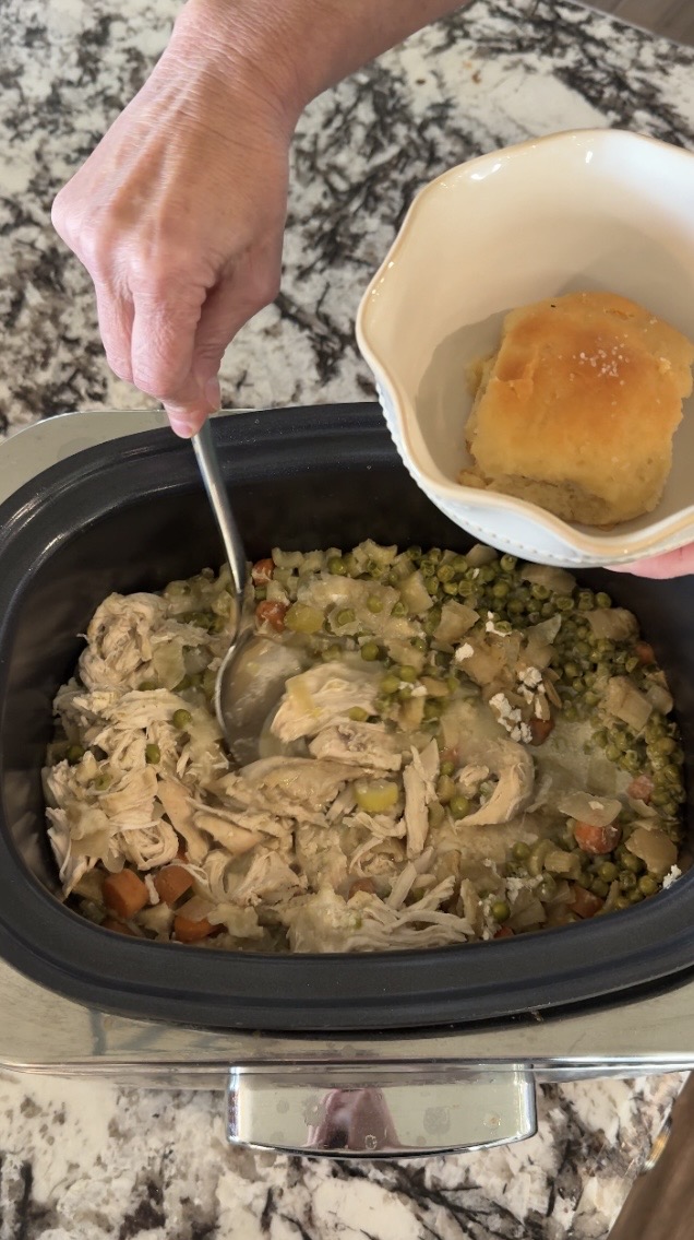 Easy Slow Cooker Chicken Pot Pie Recipe
